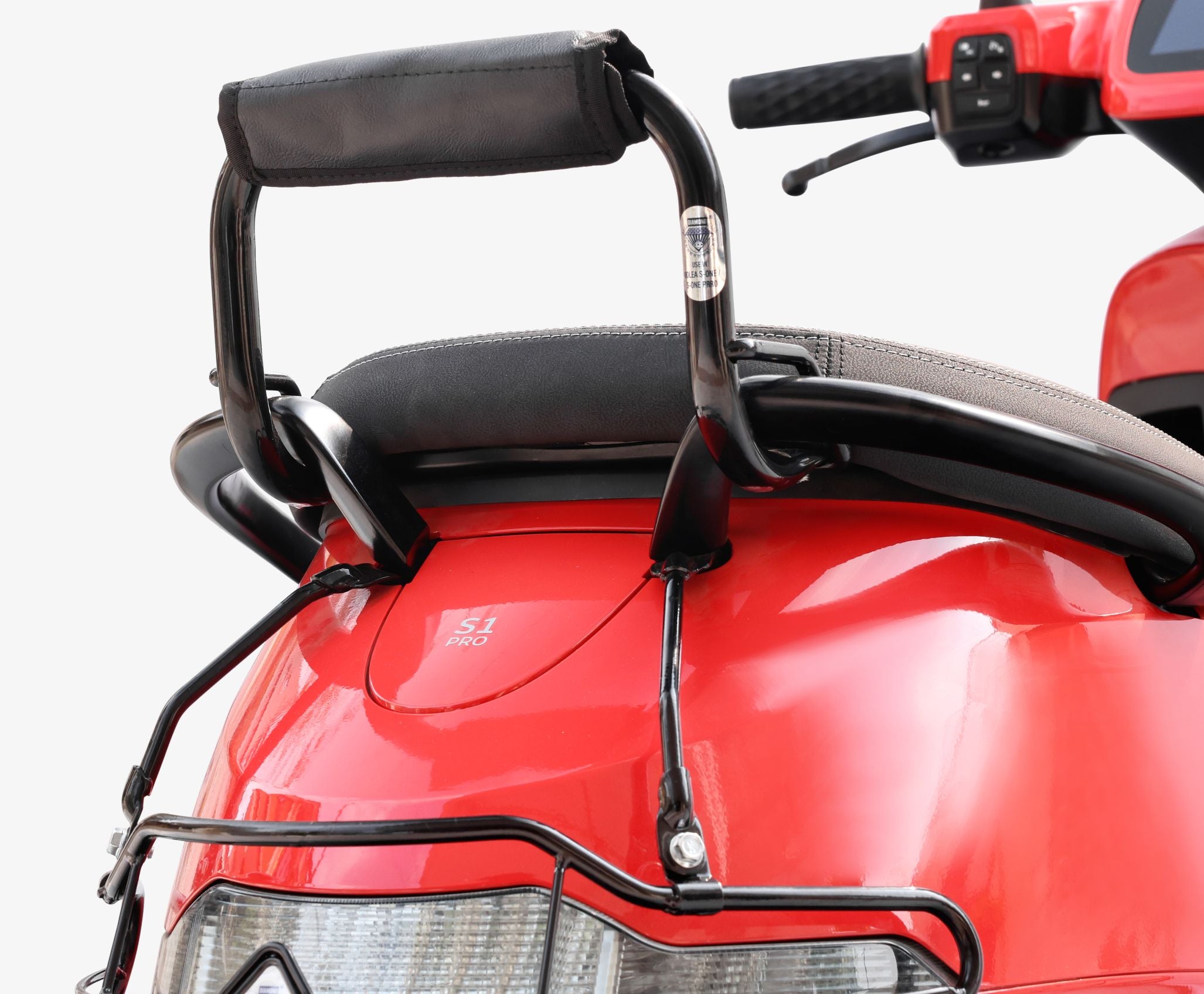 Ola S1 and S1 Pro accessories with Fix Footrest and Backrest